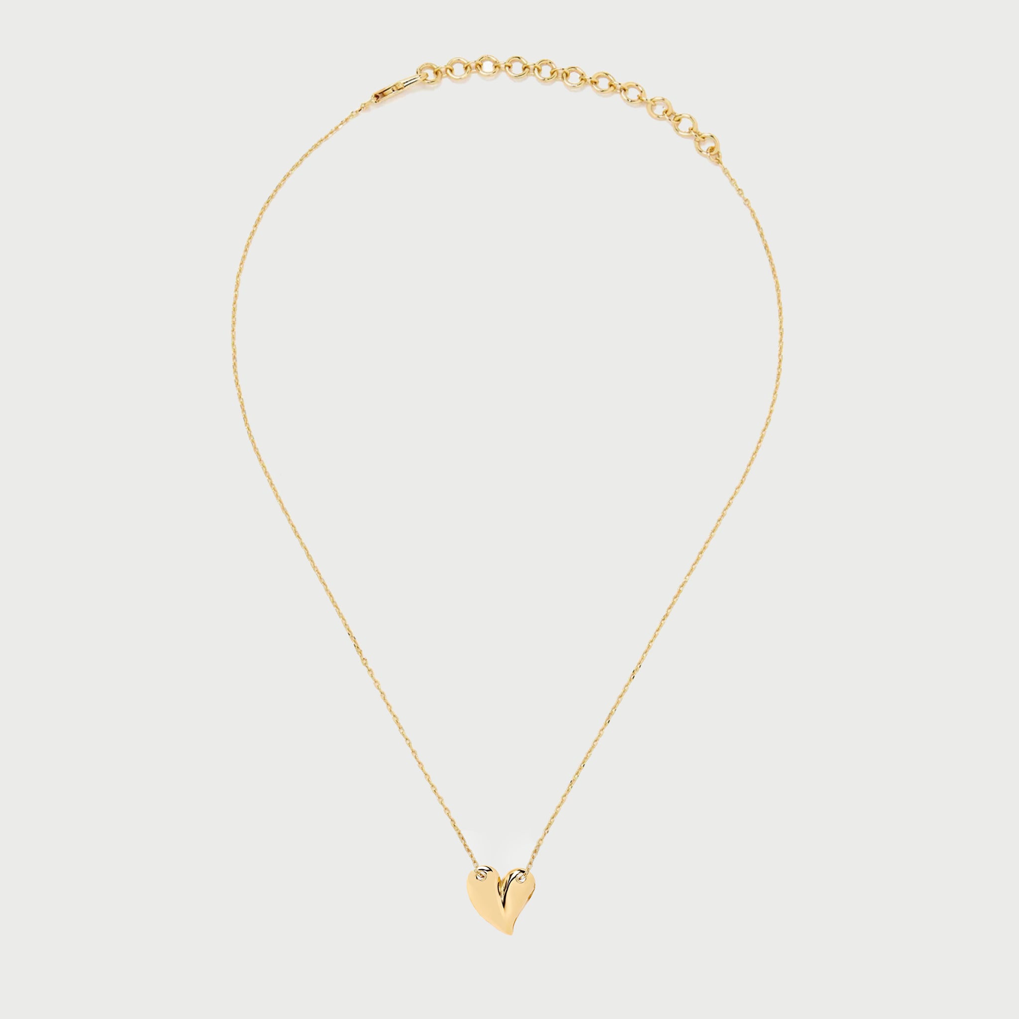 Loff Maxi Heart Necklace in Gold